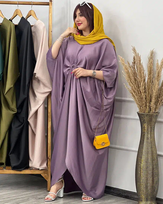 Comfort Long Silk Kaftan.