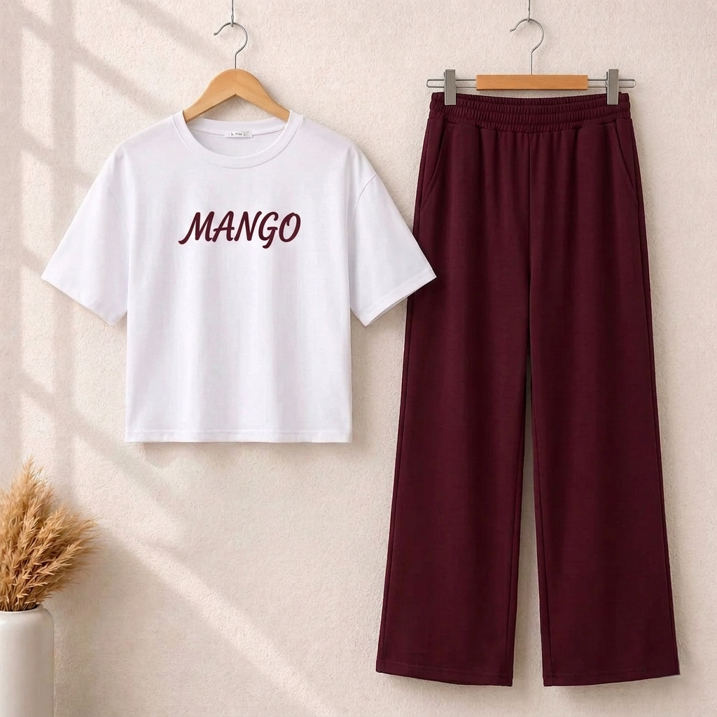 Mango Style Summer Loungewear Set for Womens MWTS-44