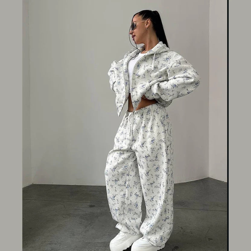 Blue Blosson Premium Quality Winter 2-Pcs Co-Ord Set. CWTS-42