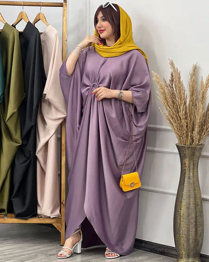 Comfort Long Silk Kaftan.
