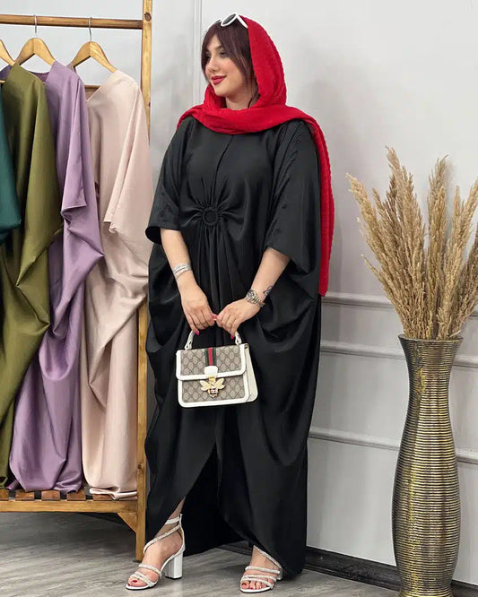 Comfort Long Silk Kaftan.