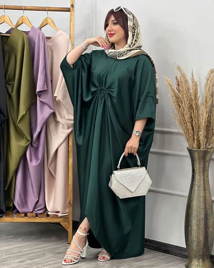 Comfort Long Silk Kaftan.