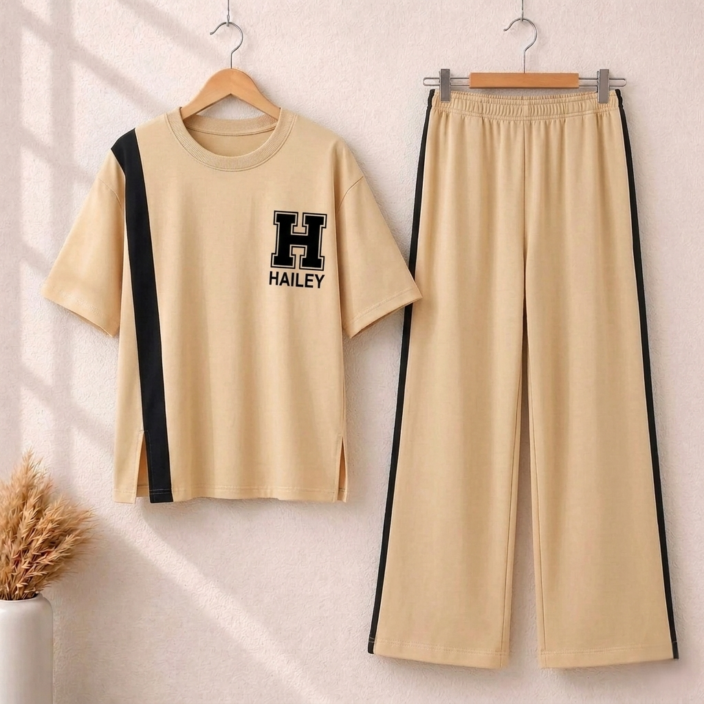 CC Style Western 2-Pcs Summer Tracksuit For Her MWTS-30