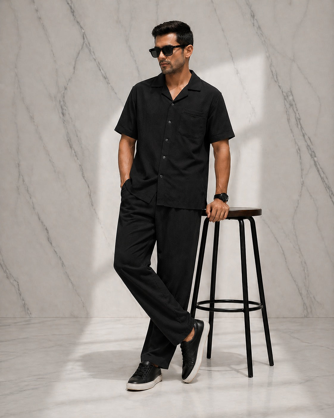 MEN’S ESSENTIALS CO-ORD SET CLEAN LUXURY FIT