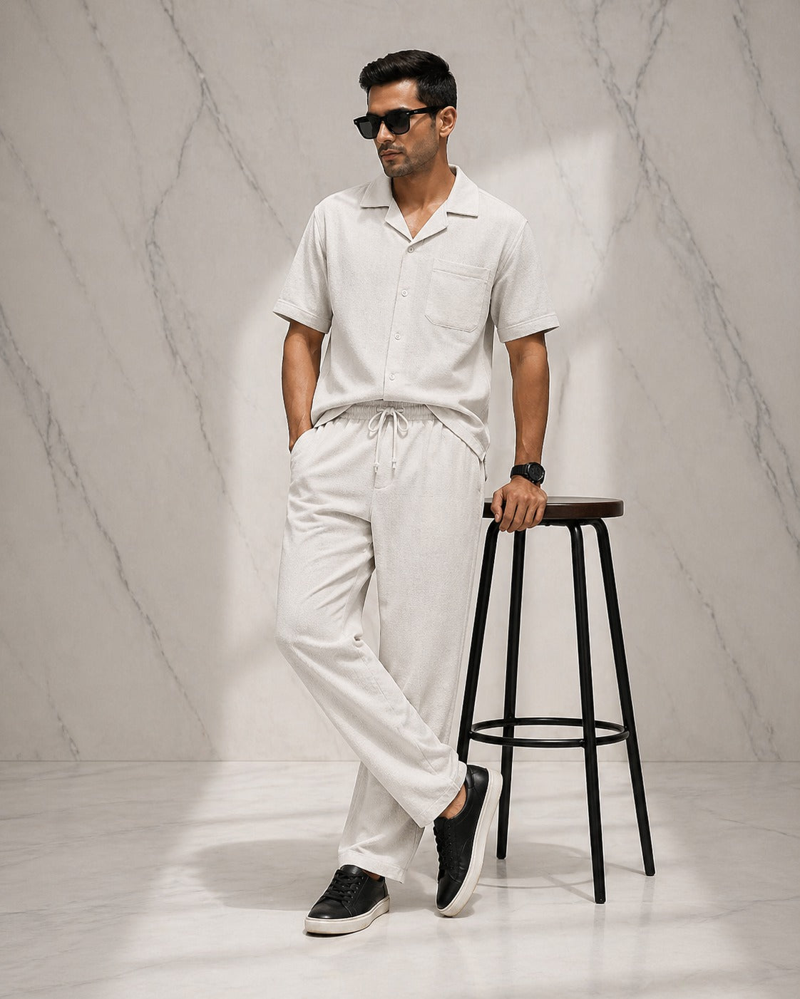 MEN’S ESSENTIALS CO-ORD SET CLEAN LUXURY FIT