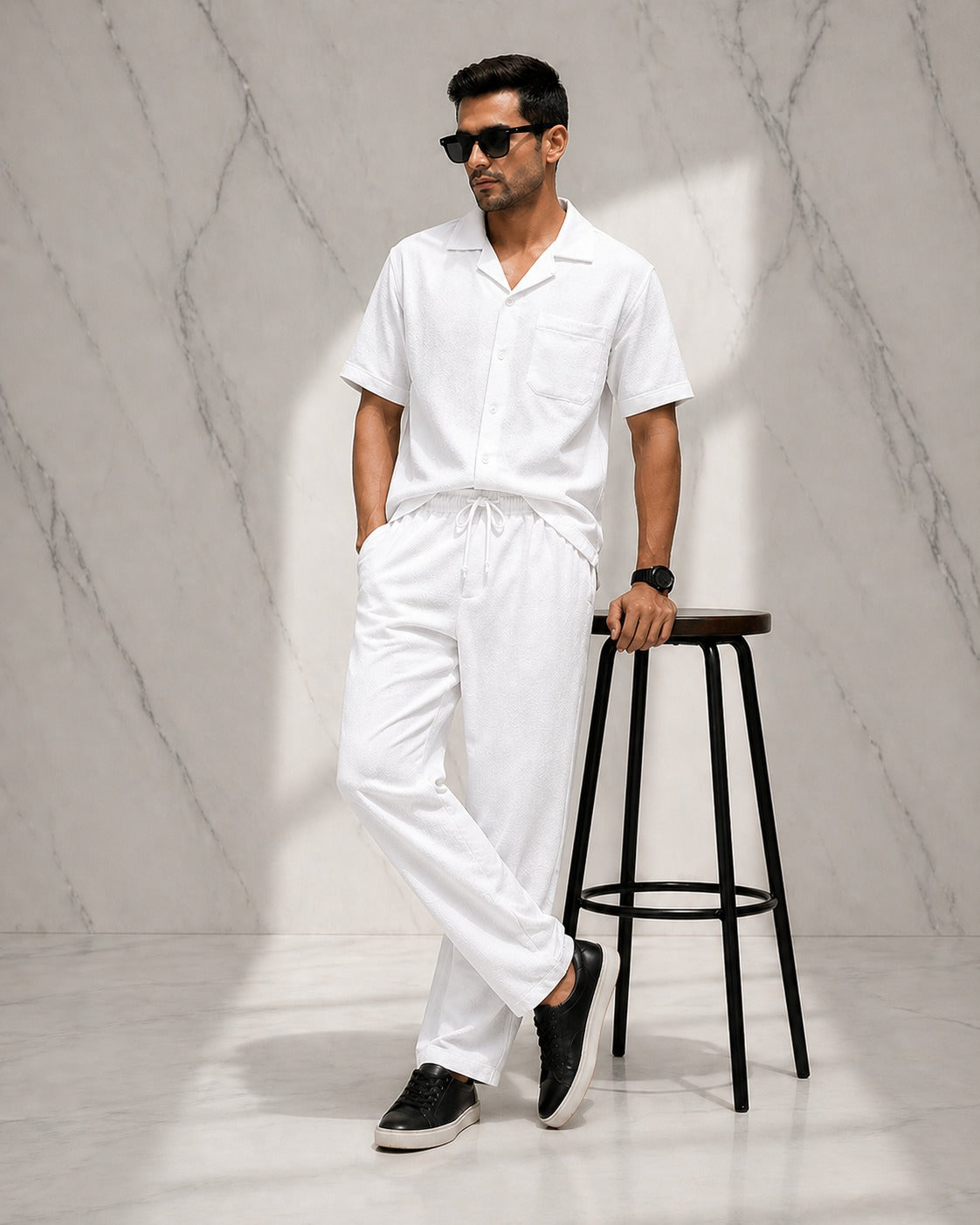 MEN’S ESSENTIALS CO-ORD SET CLEAN LUXURY FIT