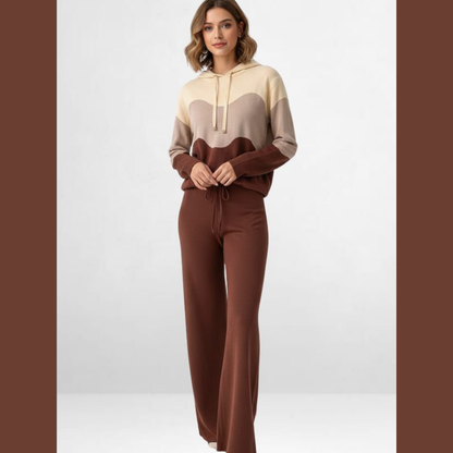 Wave Premium Quality Winter 2-Pcs Co-Ord Set. CWTS-28