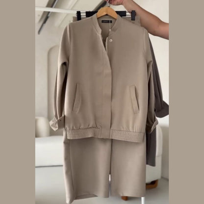 4 Pocket Style Premium Quality Winter 2-Pcs Tracksuit. CWTS-38