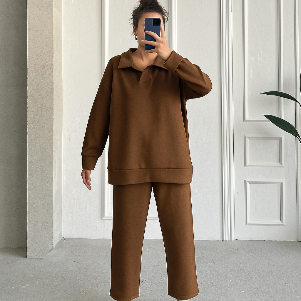 Casual Premium Quality Winter 2-Pcs Tracksuit. CWTS-40