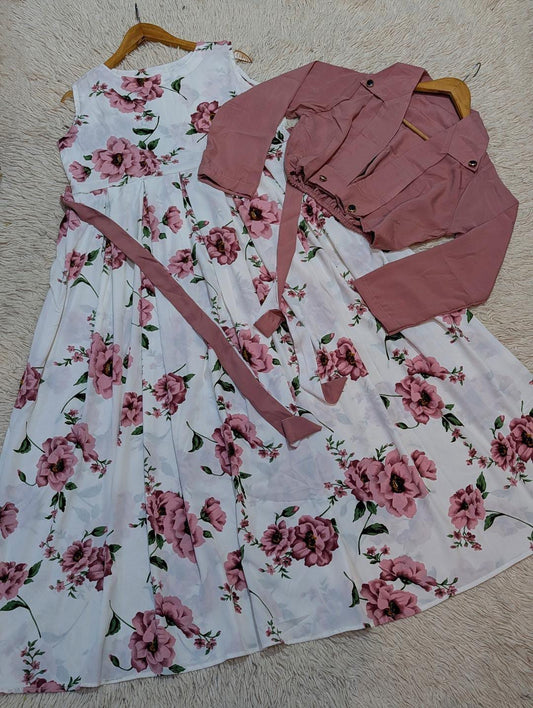 Rose Garden Koti Maxi Dress – 2 Piece Set