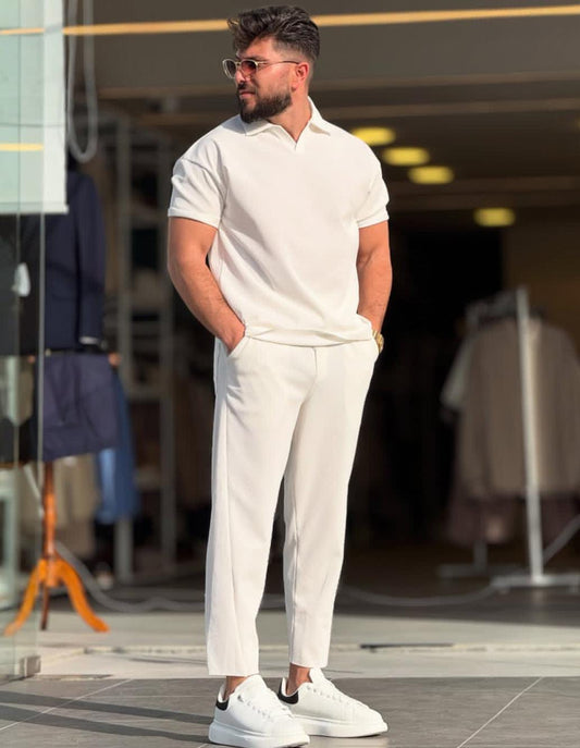 Men’s Premium Polo Co-Ord Set MMSS-12