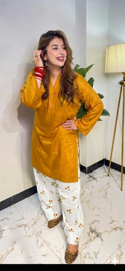 Trendy Embroidery 2piece MWTS-40