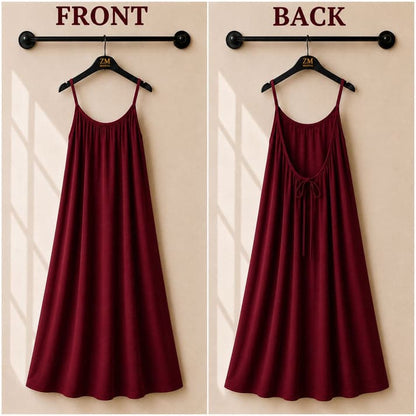 FlowBack Maxi Dress